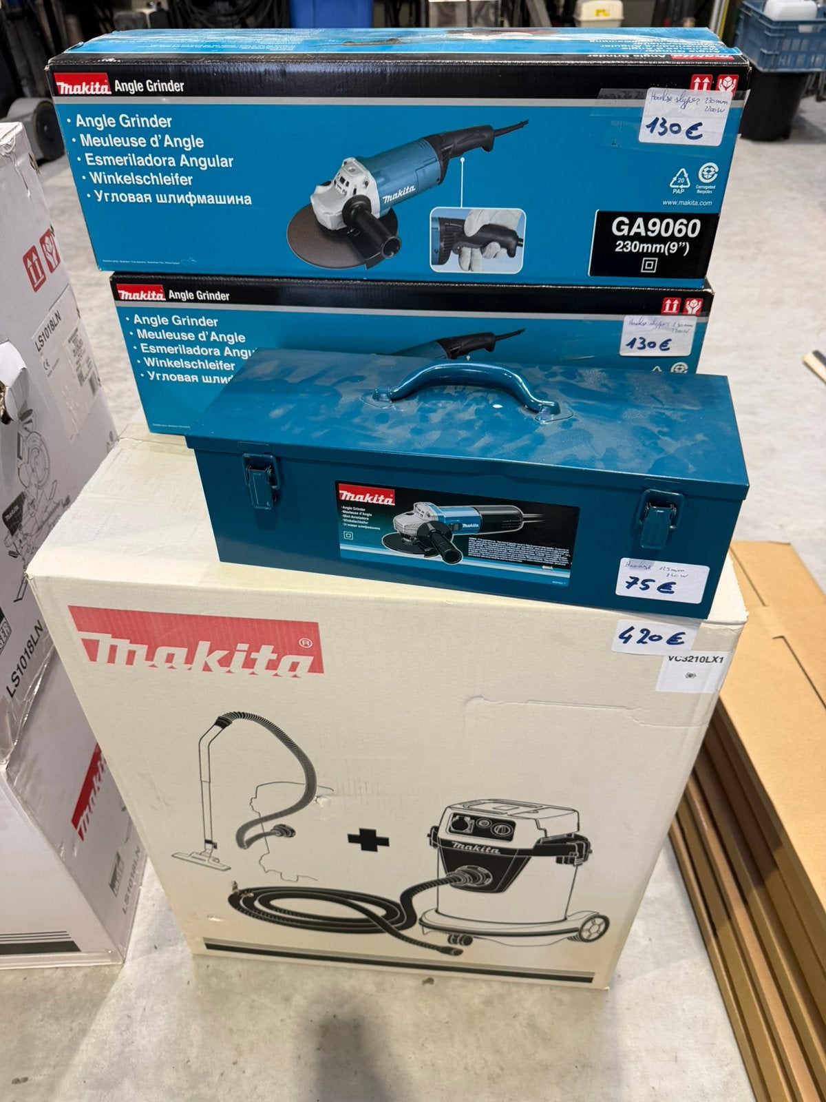Nieuwe Makita-machines – Professionele kwaliteit, Doe-het-zelf en Bouw, Gereedschap | Handgereedschap, Ophalen, Zo goed als nieuw