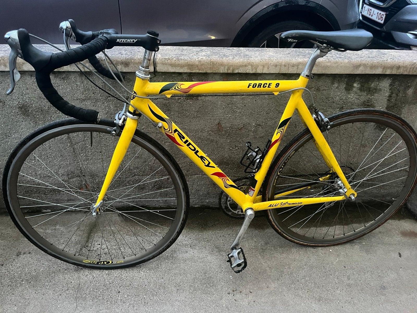Ridley force 9 racefiets, Fietsen en Brommers, Ophalen, Zo goed als nieuw