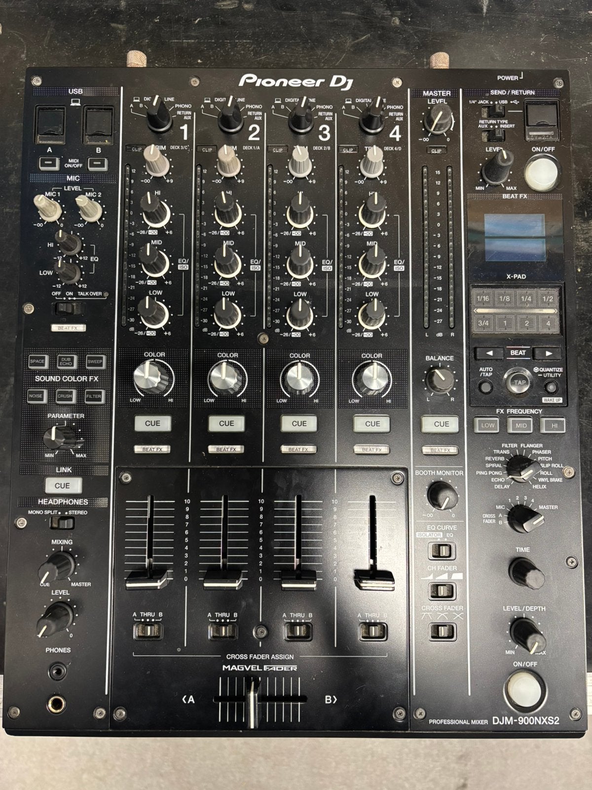 Pioneer DJ DJM-900 NXS2 Mengpaneel, TV, Hi-fi & Vidéo, Enlèvement ou Envoi, Utilisé