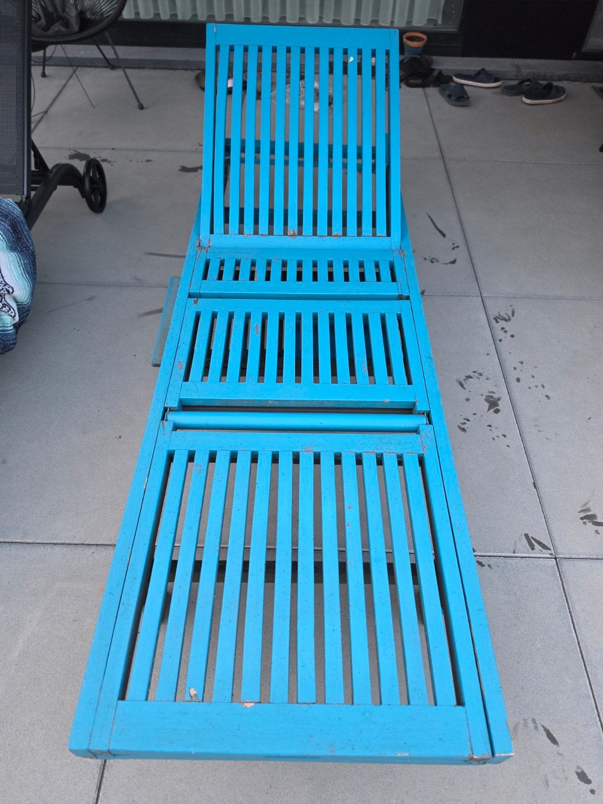 Gratis ligbed hout, Tuin en Terras, Ophalen, Hout, Verstelbaar