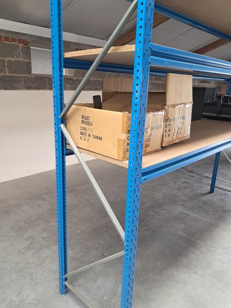 Magazijnrek 60 diep, Ophalen