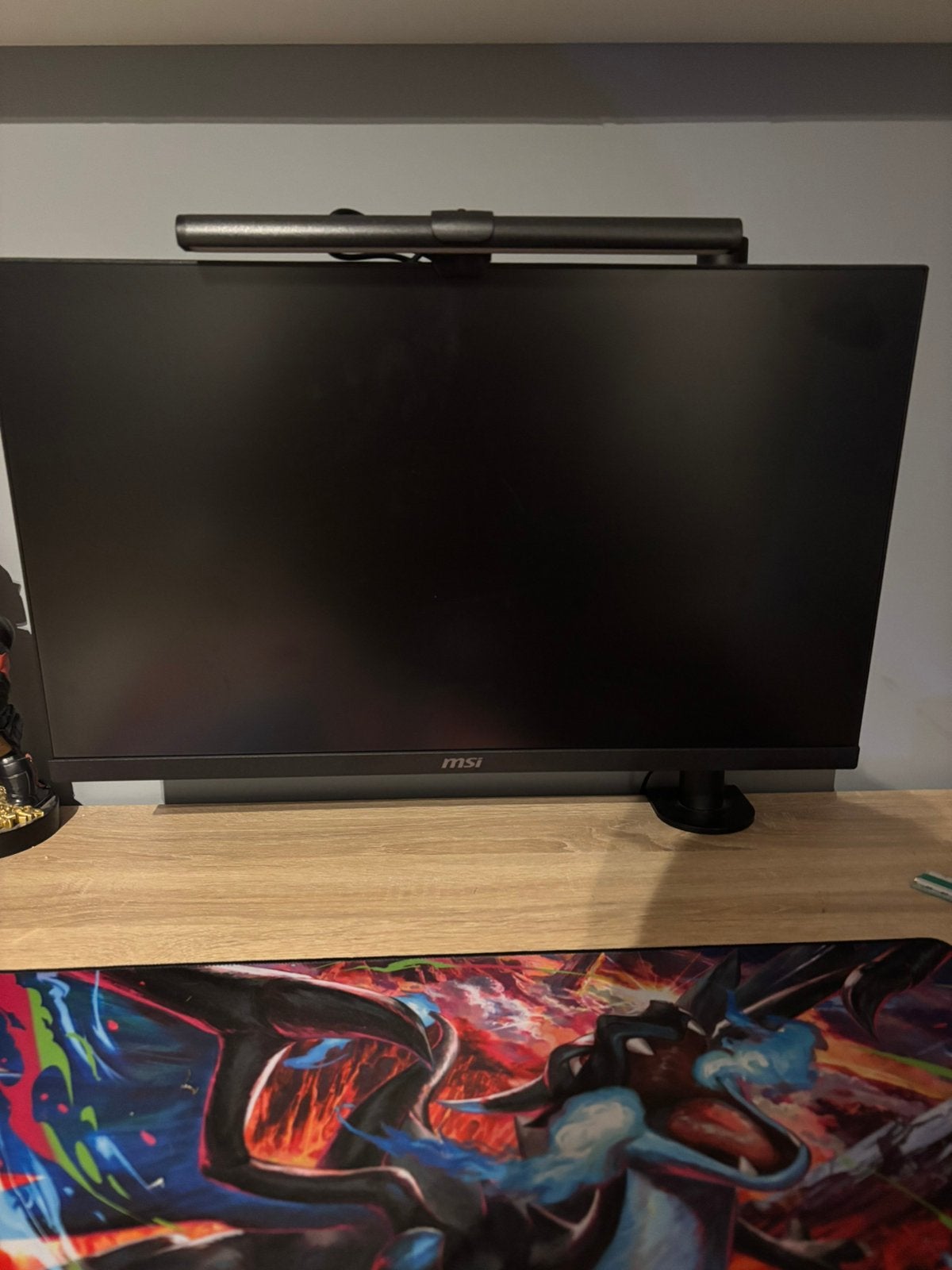 msi monitor incl arm en ledbar, Ophalen of Verzenden, Zo goed als nieuw, LED
