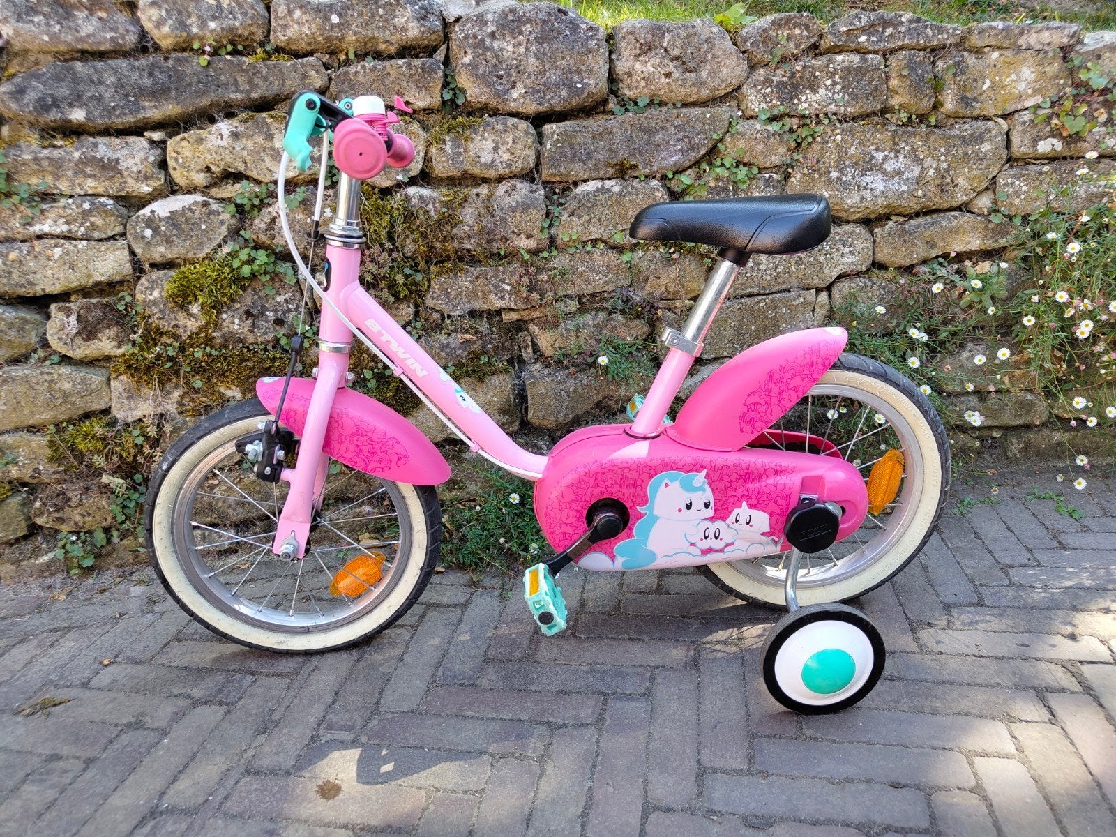 kinderfiets 3 tot 6jaar, Ophalen, Zijwieltjes, Gebruikt, Minder dan 16 inch