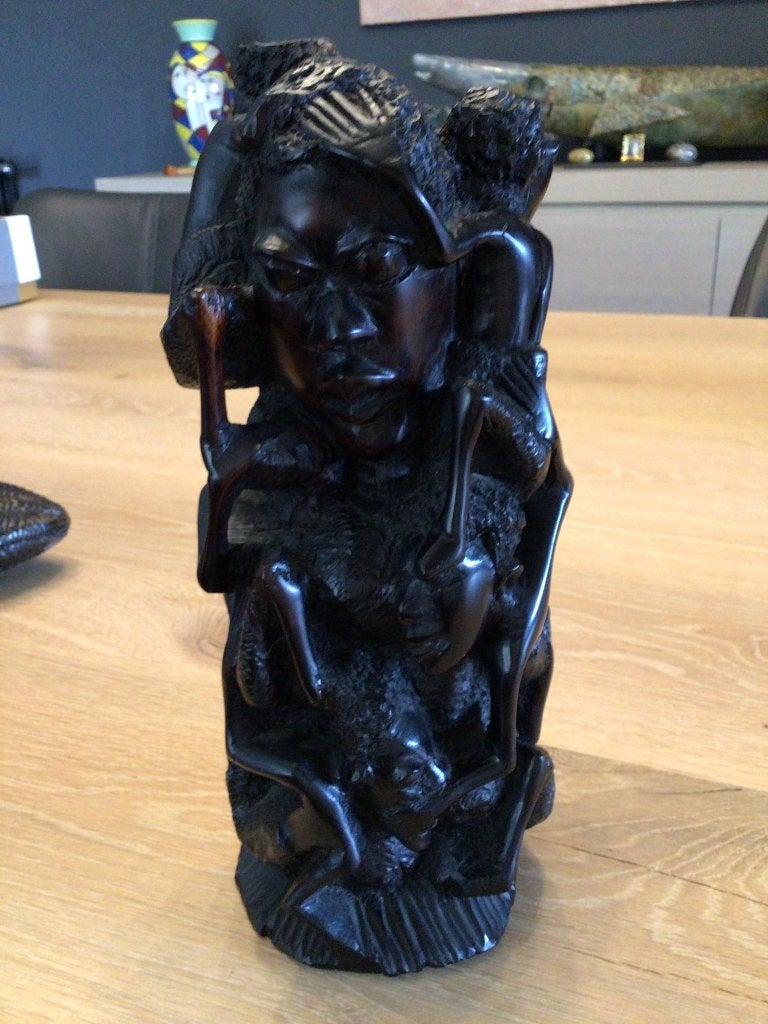 Afrikaanse beeldjes, Antiek en Kunst, Ophalen of Verzenden