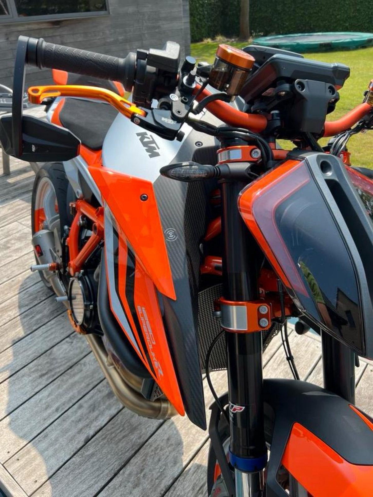 Kit de carénage intérieur en carbone KTM Superduke 1290R Pp, Enlèvement ou Envoi, Comme neuf