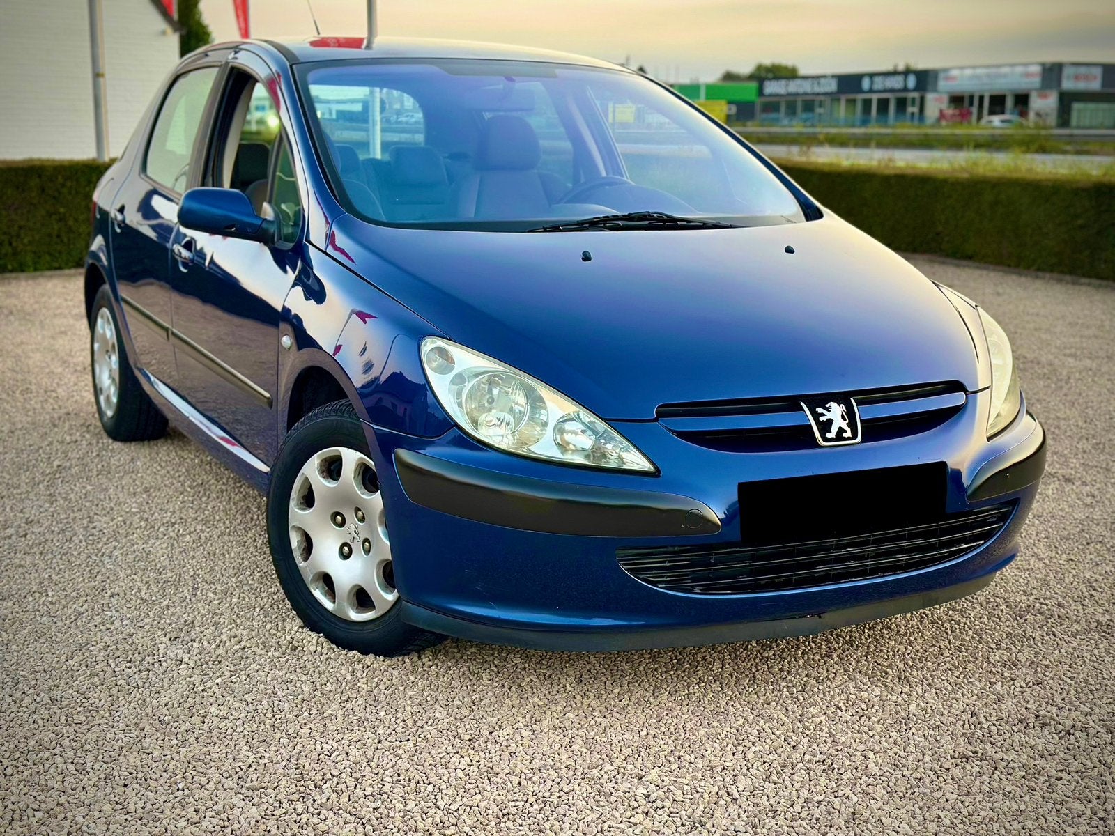 Peugeot 307 Gekeurd Voor Verkoop Met Airco, Voorwielaandrijving, Stof, 4 cilinders, Blauw