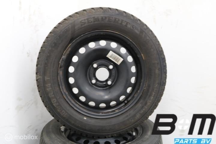 Org 14 inch velgen + winterbanden VW Up! 1S0601027G, Auto-onderdelen, Banden en Velgen, Gebruikt, Velg(en)