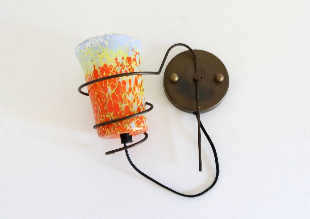 Vintage Murano wandlamp - Barovier & Toso - Goto Luminoso, Enlèvement ou Envoi, Comme neuf, Verre