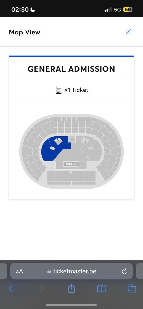Bad bunny - DTMF TOUR, Tickets en Kaartjes, Concerten | Overige, Eén persoon