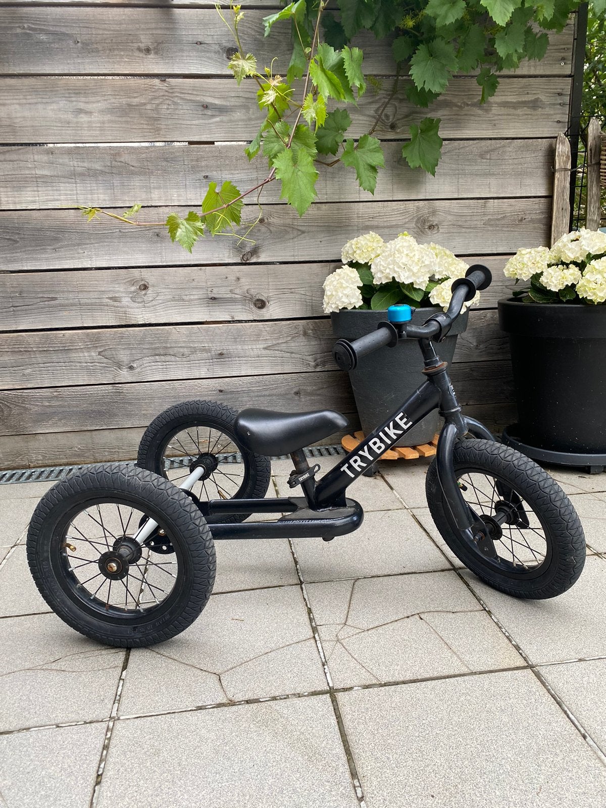 Loopfiets Trybike zwart, Kinderen en Baby's, Ophalen, Gebruikt