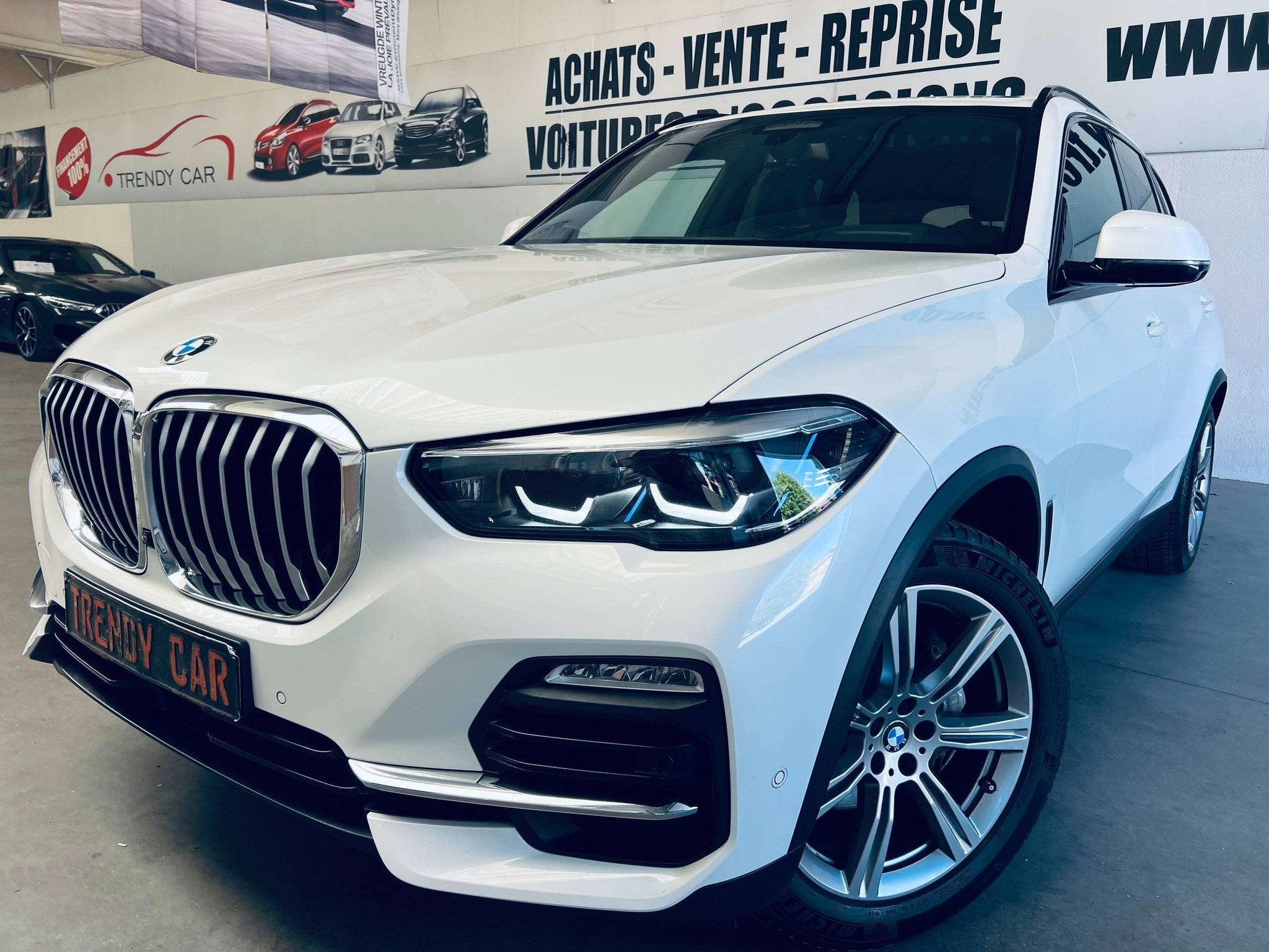 BMW X5 3.0A xDrive40 7PL+TVA+PANO+NAVI+CAMERA+CARNET+GARANTI, Autos, BMW, Cuir, Achat, Entreprise, 7 places