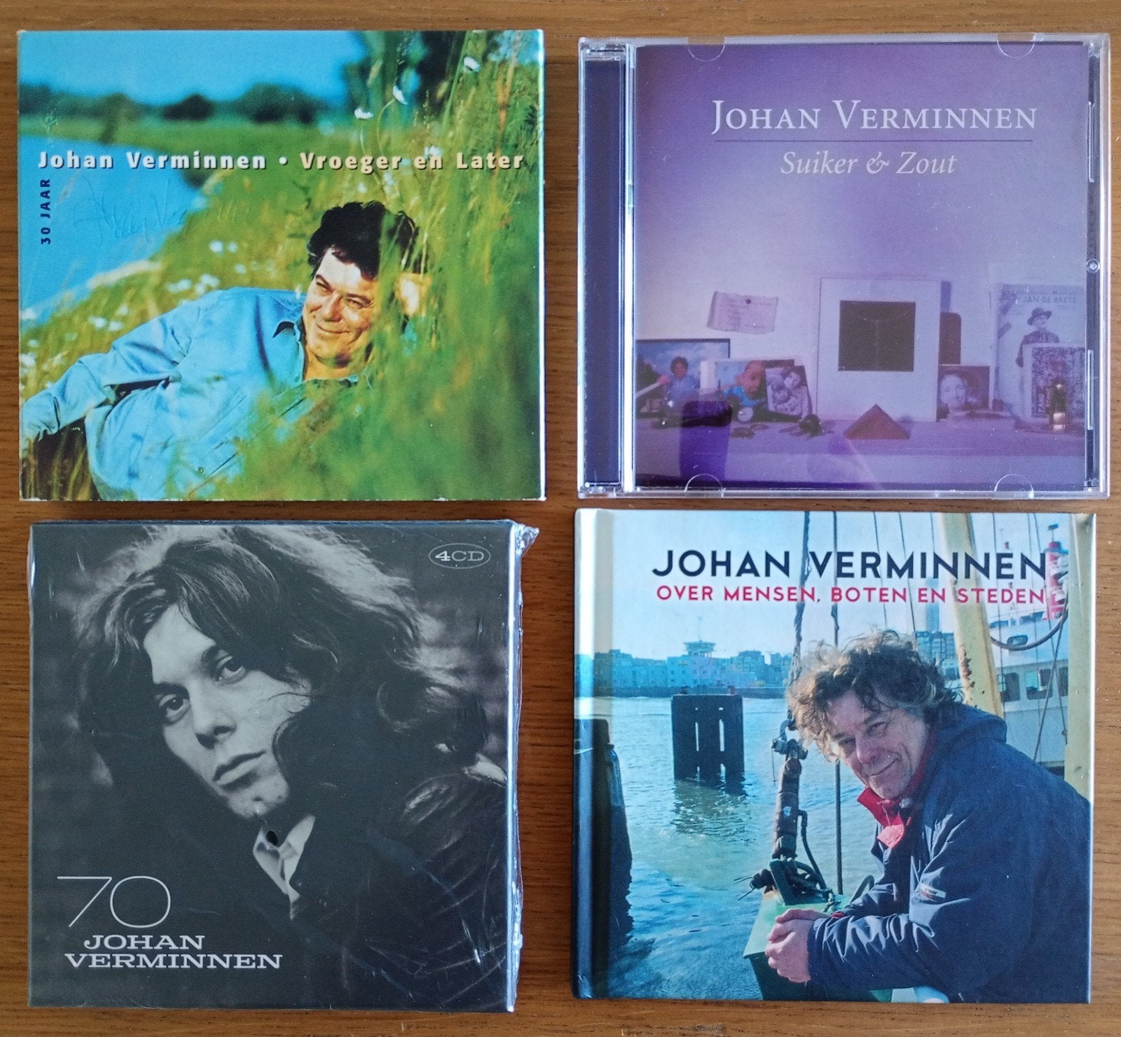 Johan Verminnen cd pakket als nieuw + nieuw geseald., Enlèvement ou Envoi, Comme neuf