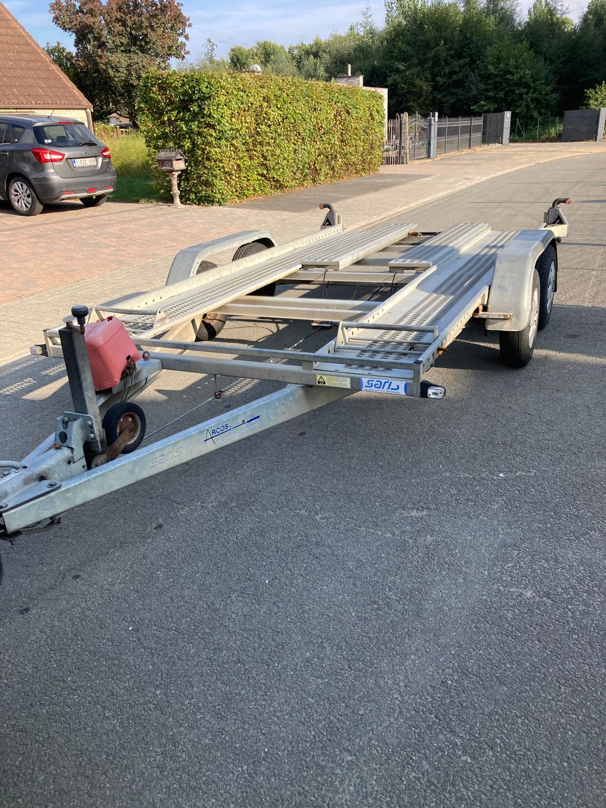 Autotrailer Saris MTM 2700 kg 4/2010, Ophalen, Gebruikt
