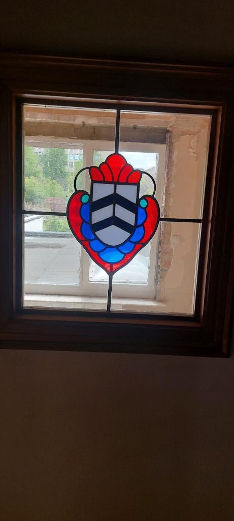 Glasraam in lood, Ophalen