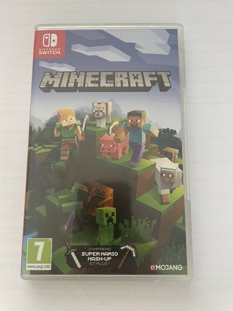Minecraft, Consoles de jeu & Jeux vidéo, Enlèvement ou Envoi, À partir de 7 ans, Comme neuf, 3 joueurs ou plus