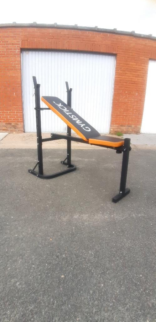 Fitness bank, inklapbaar en verstelbaar, Ophalen, Gebruikt, Buik, Fitnessbank