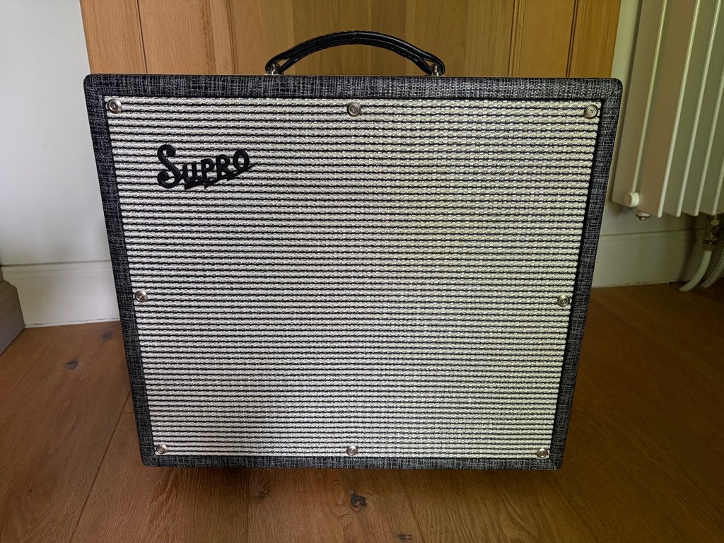 Supro Black Magick 1695T (24 watt combo - Led Zeppelin), Ophalen, Zo goed als nieuw, Gitaar, Minder dan 50 watt