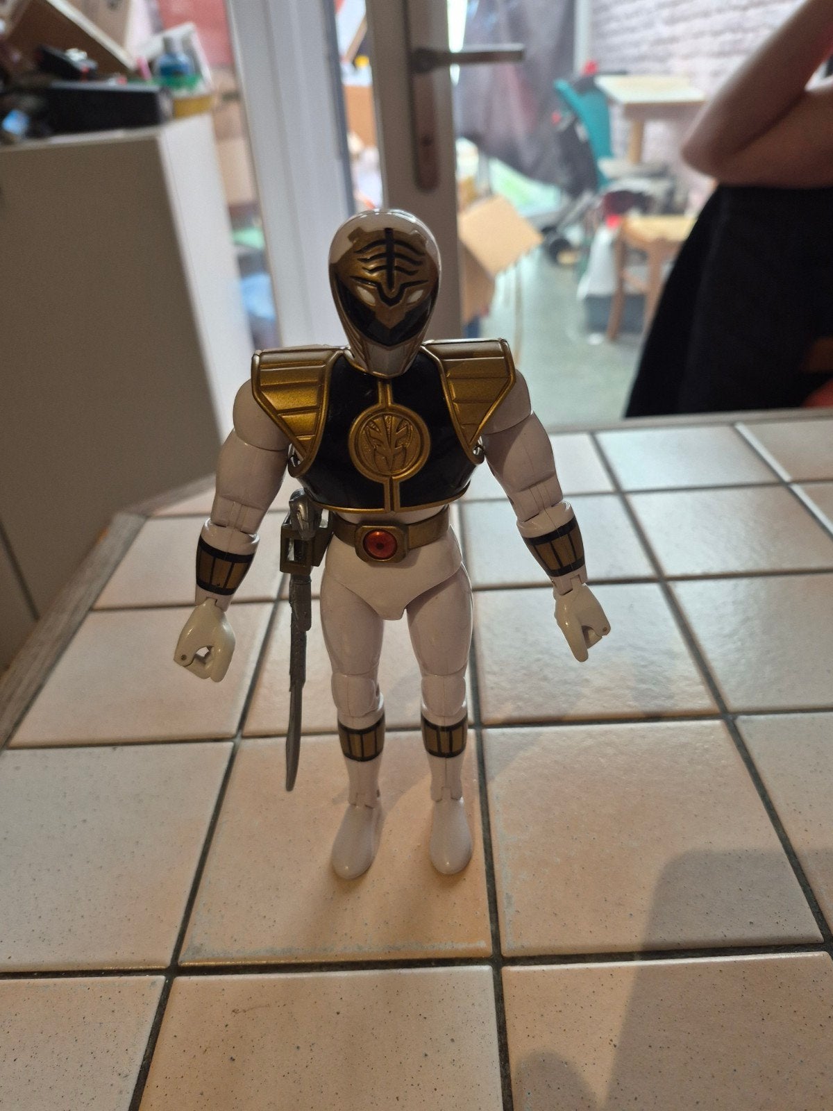 Figurine power ranger, Kinderen en Baby's, Speelgoed | Actiefiguren, Ophalen, Zo goed als nieuw