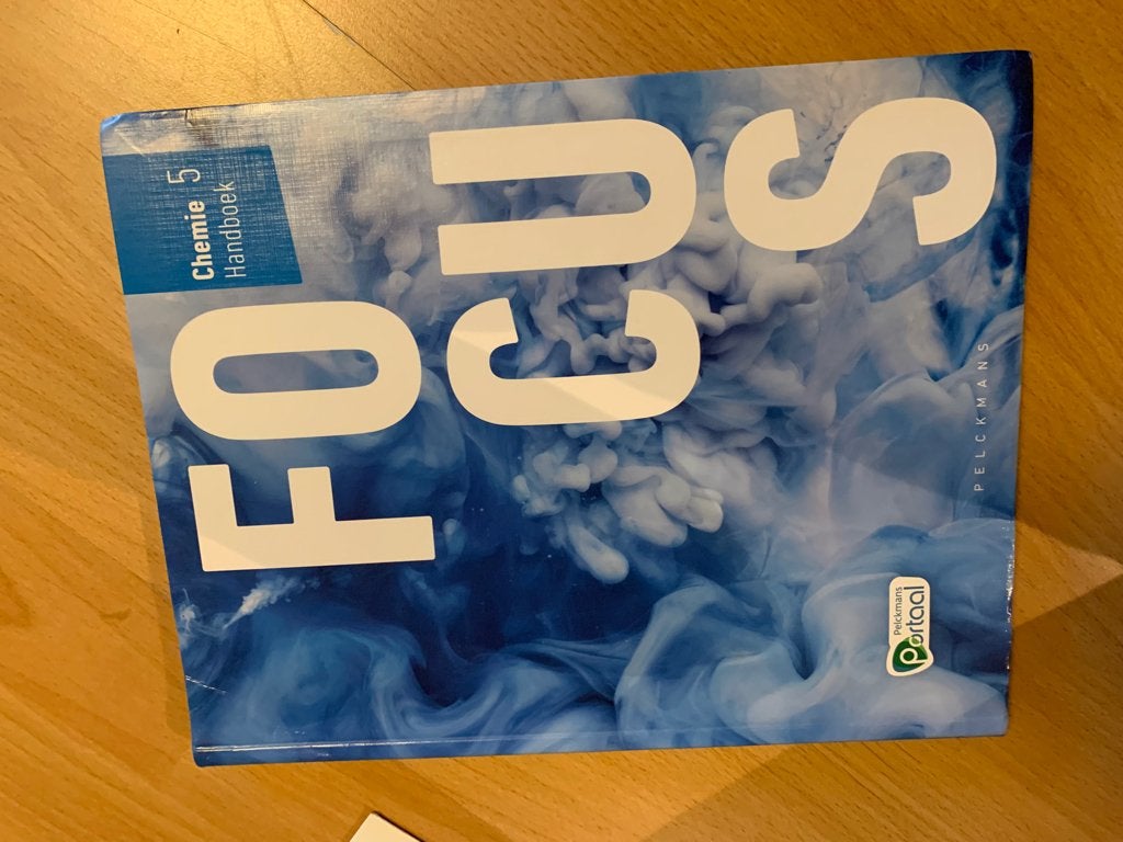 Chemie Focus 5 Handboek, Boeken, Schoolboeken, Ophalen of Verzenden, Nieuw, ASO, Scheikunde