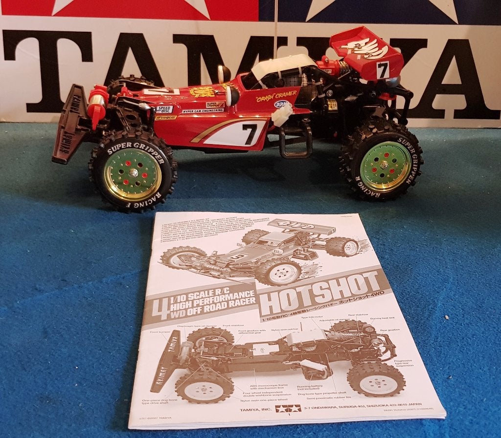 Tamiya Hotshot #58391(2007) nieuw gebouwd, nooit gebruikt, Elektro, Verzenden, Auto offroad, Nieuw