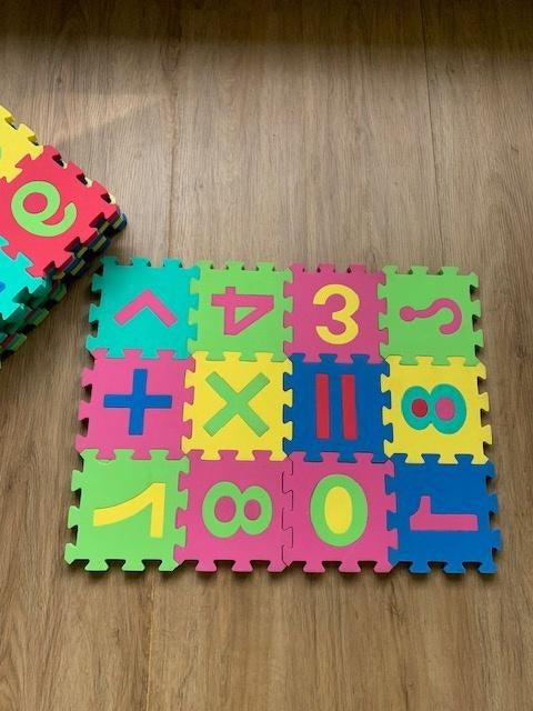 puzzelvloermat/speelmat, Kinderen en Baby's, Ophalen, Gebruikt