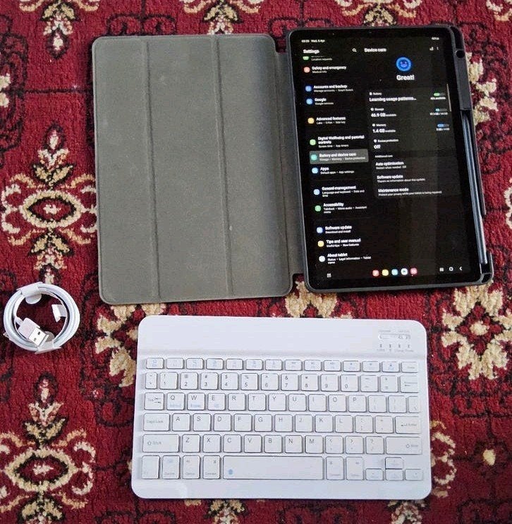 Samsung Galaxy Tab S6 Lite, presque neuf avec accessoires., Informatique & Logiciels, Android Tablettes, Enlèvement ou Envoi, 64 GB