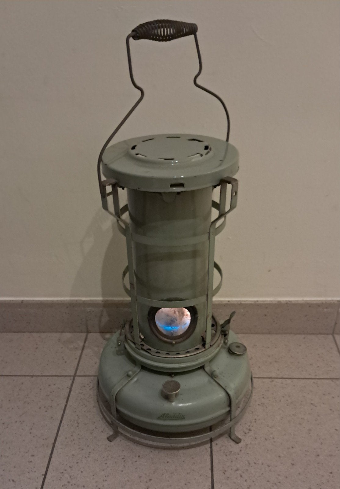 Aladdin Blue Flame petroleumkachel, Huis en Inrichting, Ophalen, Gebruikt
