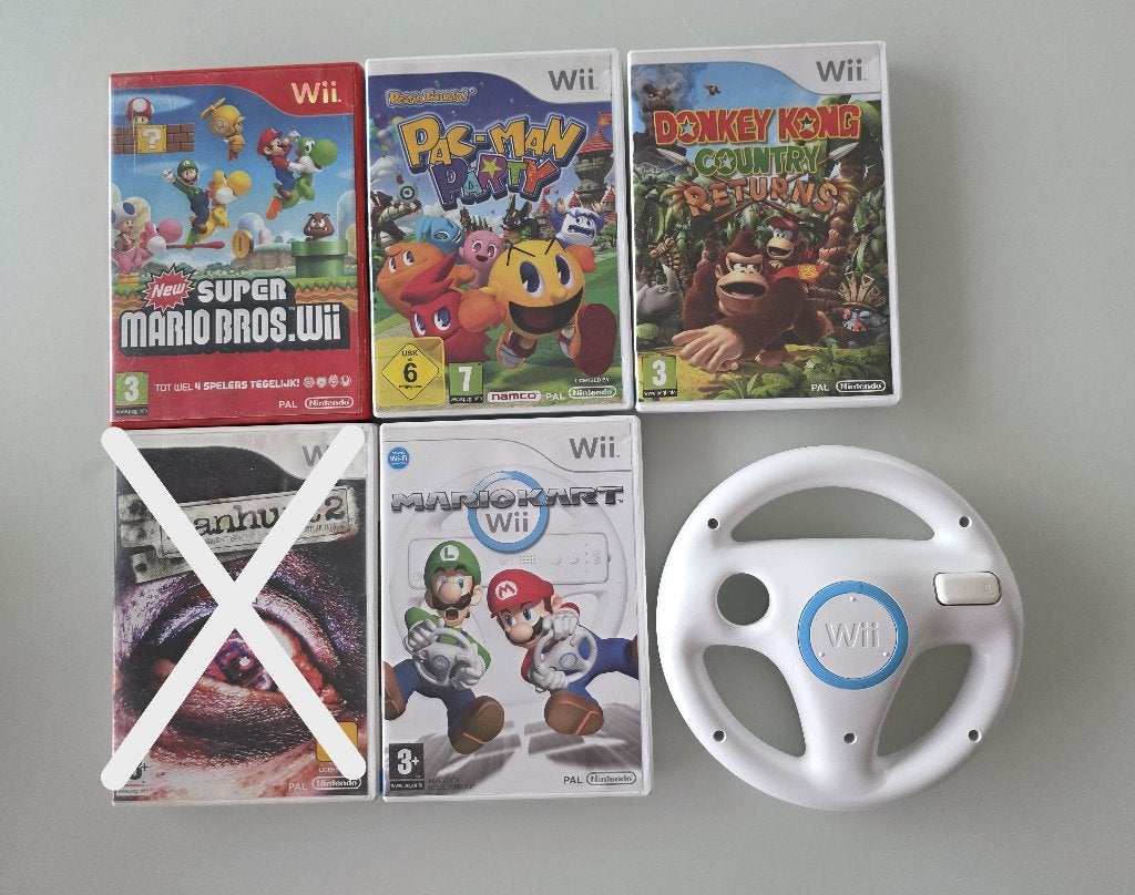 Nintendo Wii games, Ophalen of Verzenden