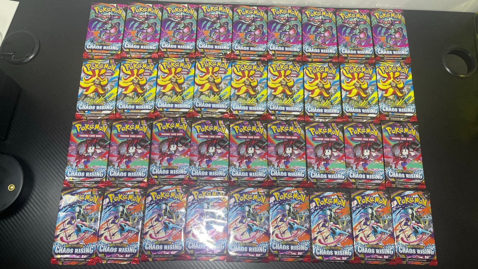 Boosters Chaos Rising 8€ lapièce également vendus séparément, Envoi, Neuf, Plusieurs cartes, Foil
