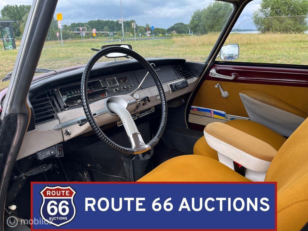 Citroën ID 19 | 1968 | Route 66 Auctions, Auto's, Oldtimers, Citroën, Zwart, Bedrijf, Handgeschakeld
