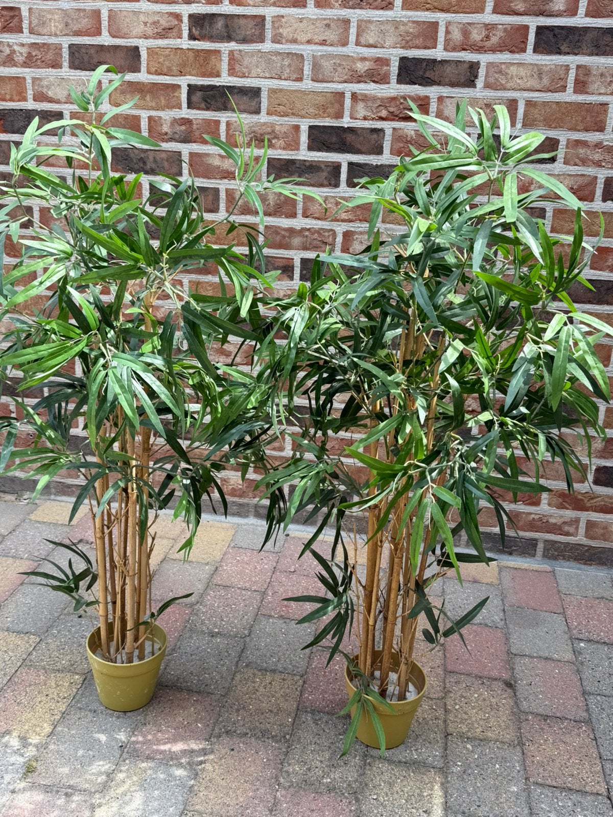 Kunststof planten, Ophalen