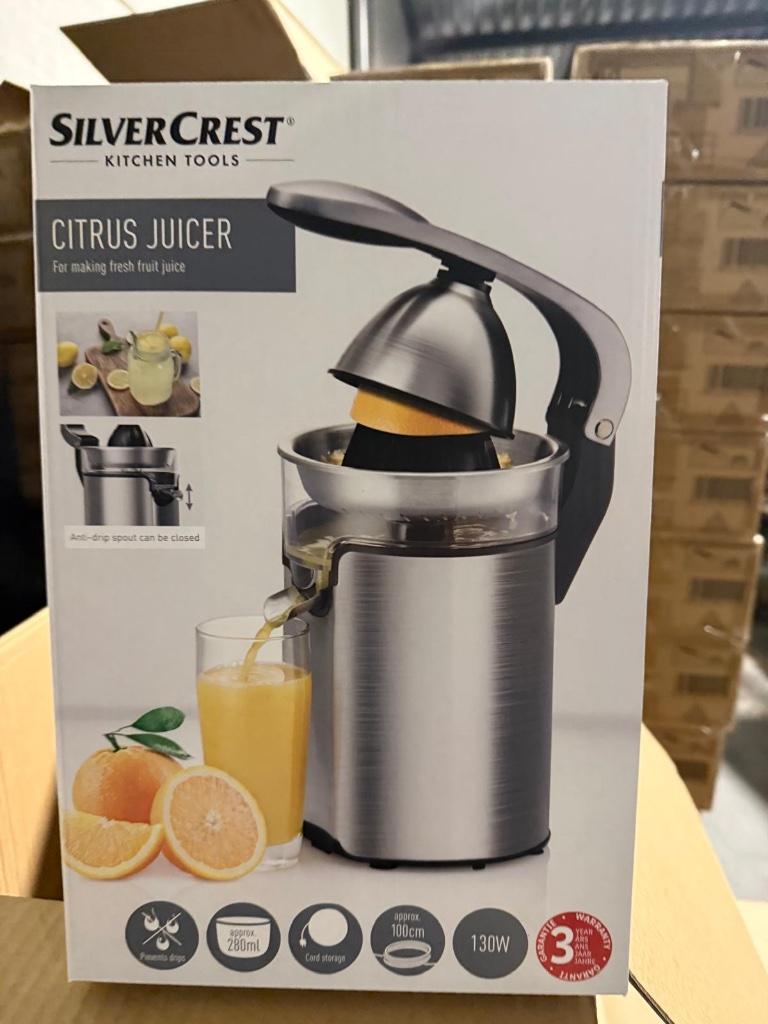 Fruitpers, Elektronische apparatuur, Ophalen, Nieuw, Handmatig, Citruspers