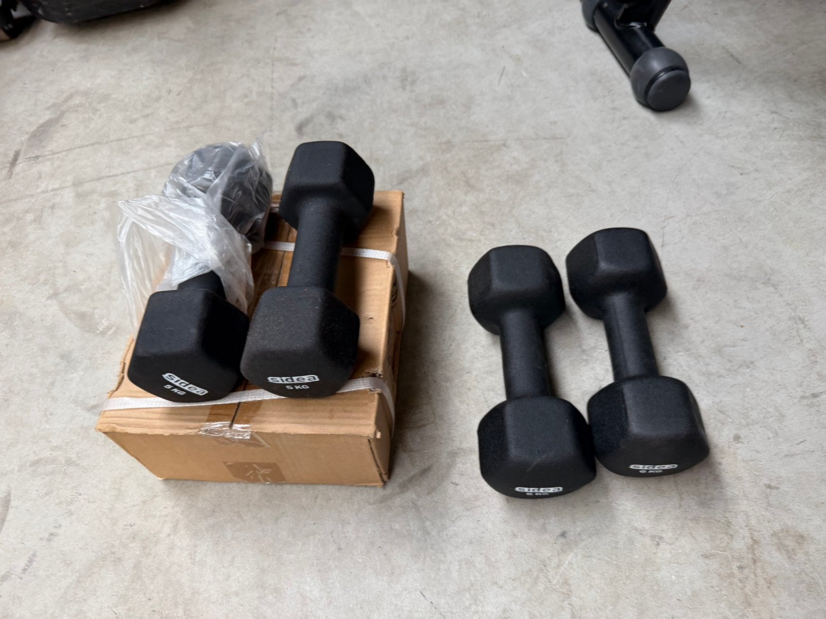 Nieuwe Sidea Dumbells 2x5kg ,2x6kg,2x8kg, Ophalen, Nieuw, Dumbbell