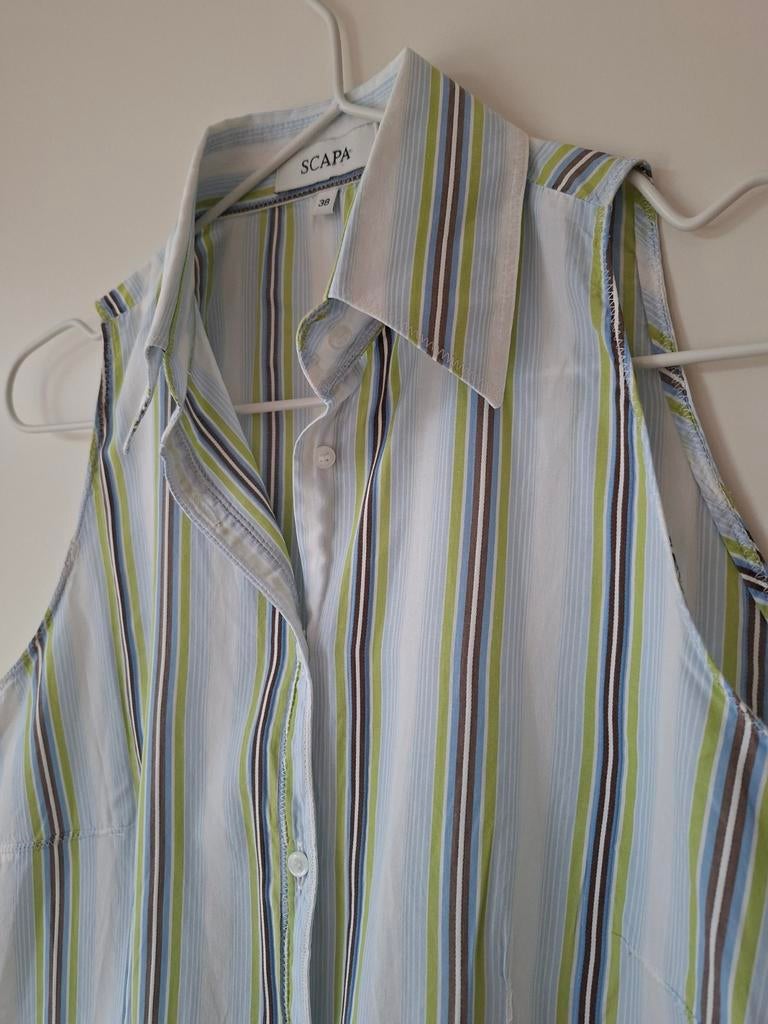 Mouwloos bloesje van Scapa, Kleding | Dames, Scapa, Ophalen of Verzenden, Zo goed als nieuw, Maat 38/40 (M)