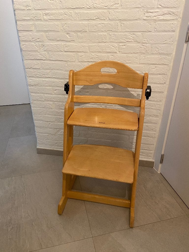 kinderstoel in hoogte verstelbaar., Ophalen, Gebruikt, Meegroeistoel, Aanschuifbaar