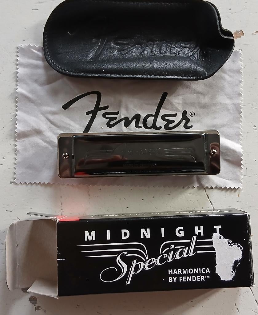 Fender Midnight Special Mondharmonice Bb, Enlèvement, Comme neuf