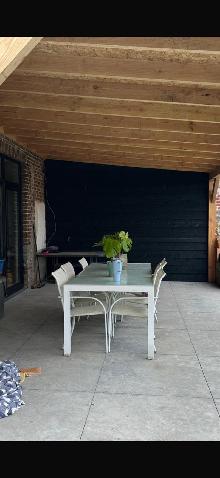Grote tuintafel, Tuin en Terras, Overkappingen, Ophalen, Zo goed als nieuw