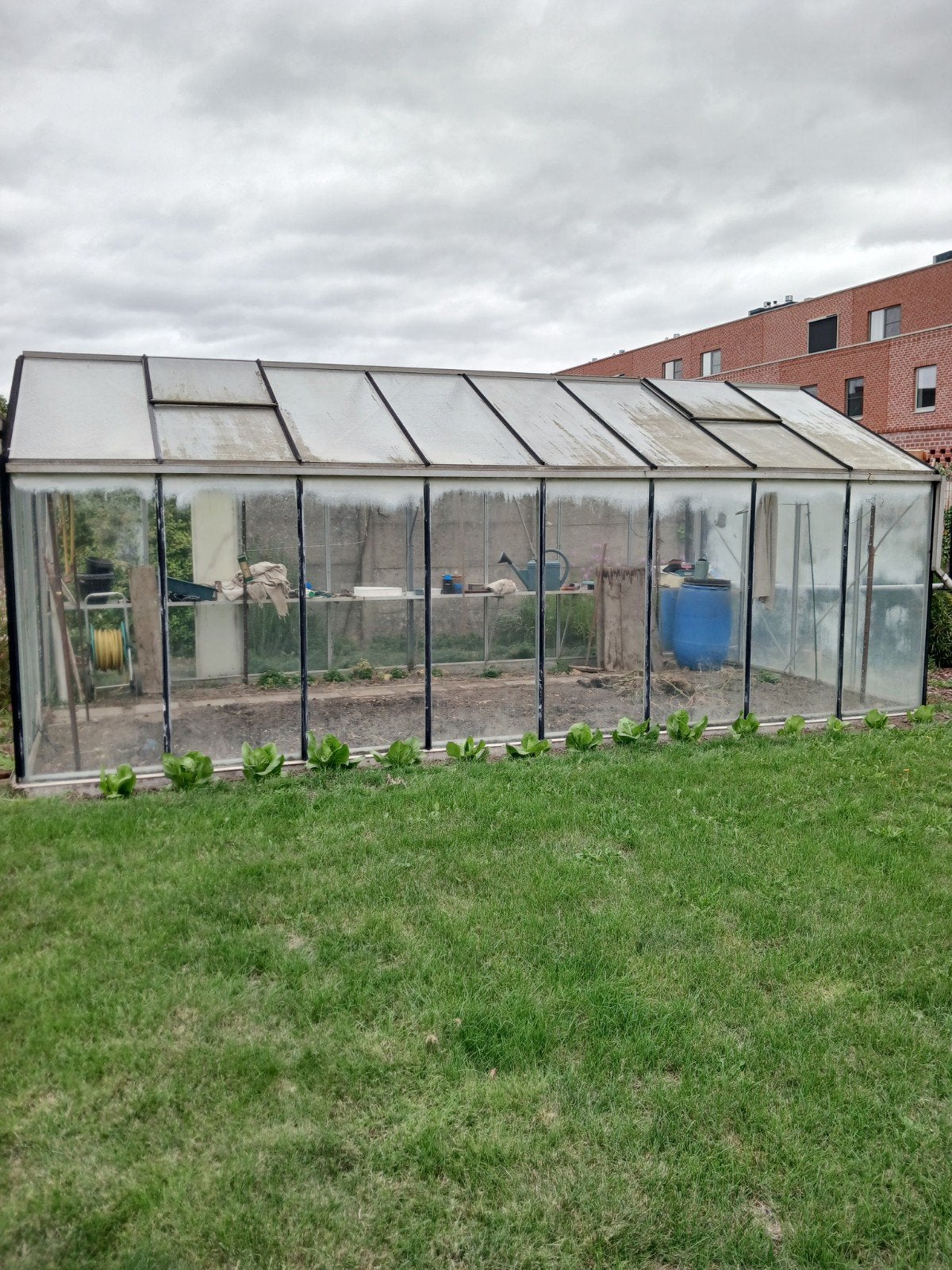glazen serre 3x6m, Tuin en Terras, Ophalen, Gebruikt, Kweekkas, Glas