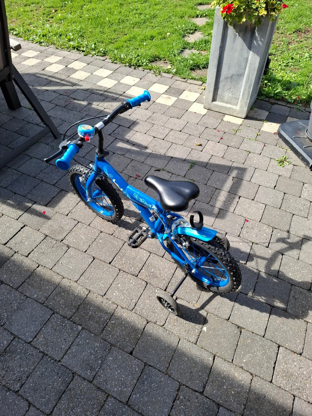 jongensfietsje 14 inch, Ophalen, Velgrem, 14 inch of minder, Handrem