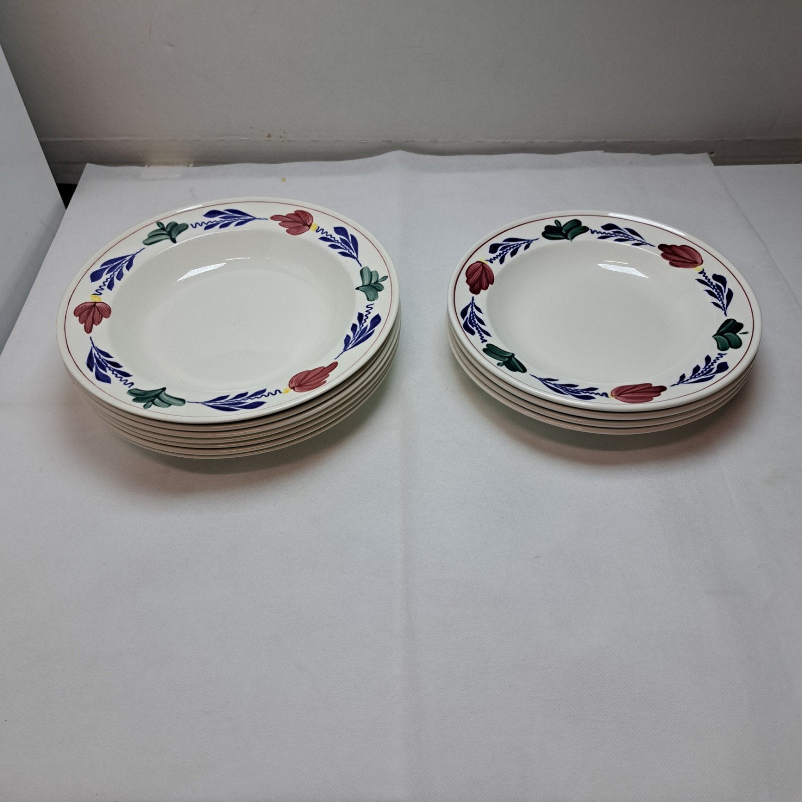 Assiettes creuses Boch, Ophalen of Verzenden