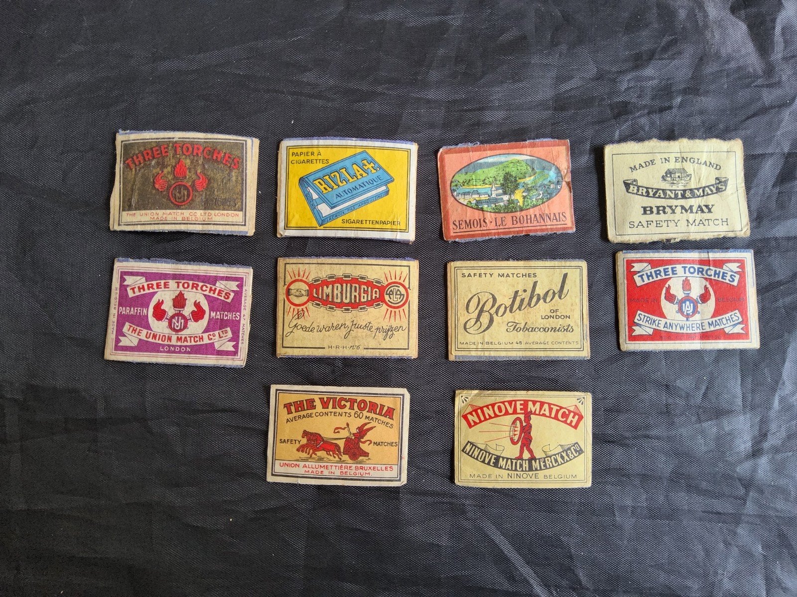Vintage unieke verzameling lucifer afbeeldingen (Lot 7), Verzamelen, Verzenden