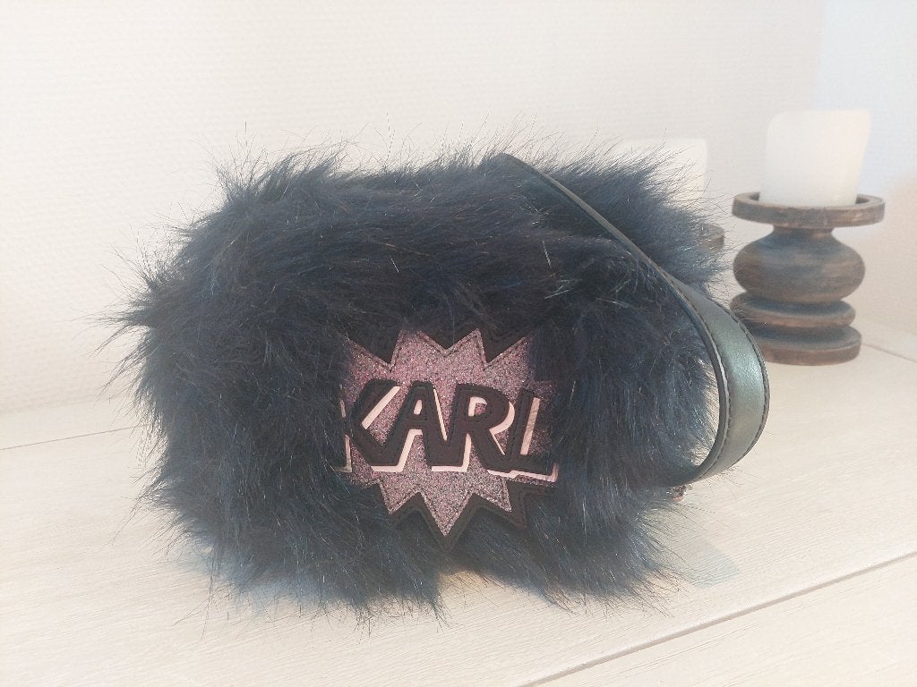 Crossbody faux fur Karl Lagerfeld, Bijoux, Sacs & Beauté, Enlèvement ou Envoi