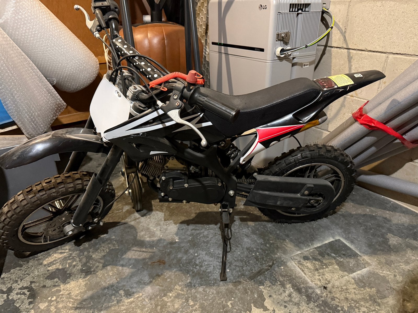 Pocket cross 50cc, Ophalen, Overige typen, Zo goed als nieuw, 50 cc