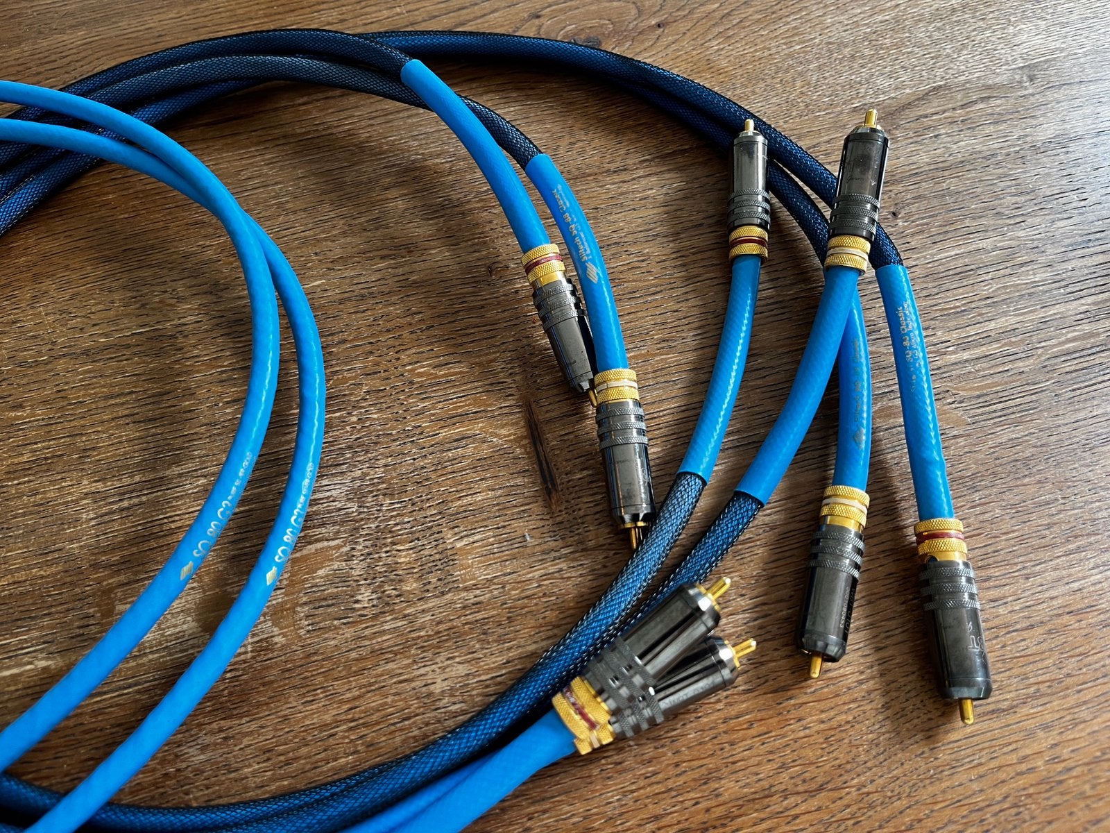 Siltech RCA cables - SQ-88 Classic x2 + SQ-80 G3 (WBT!), Audio, Tv en Foto, Ophalen of Verzenden, Gebruikt, Minder dan 2 meter