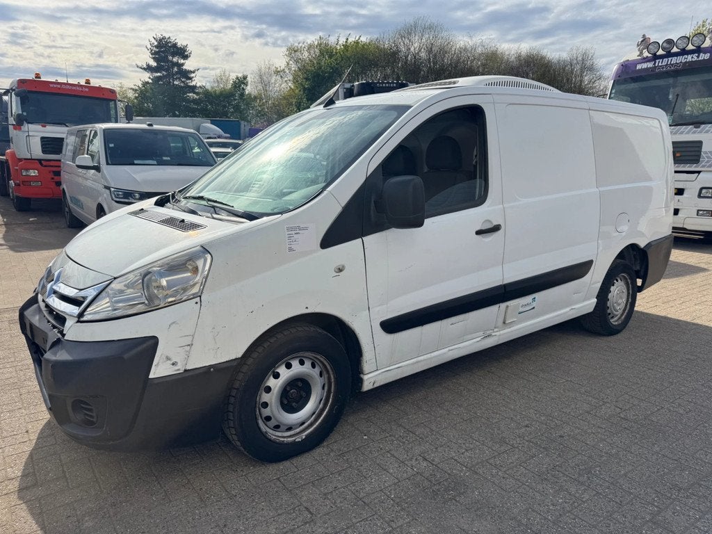 Citroën Jumpy *COLDROOM-FRIGO-EURO5B* (bj 2015), Auto's, Bestelwagens en Lichte vracht, 94 kW, Gebruikt, 128 pk, Citroën