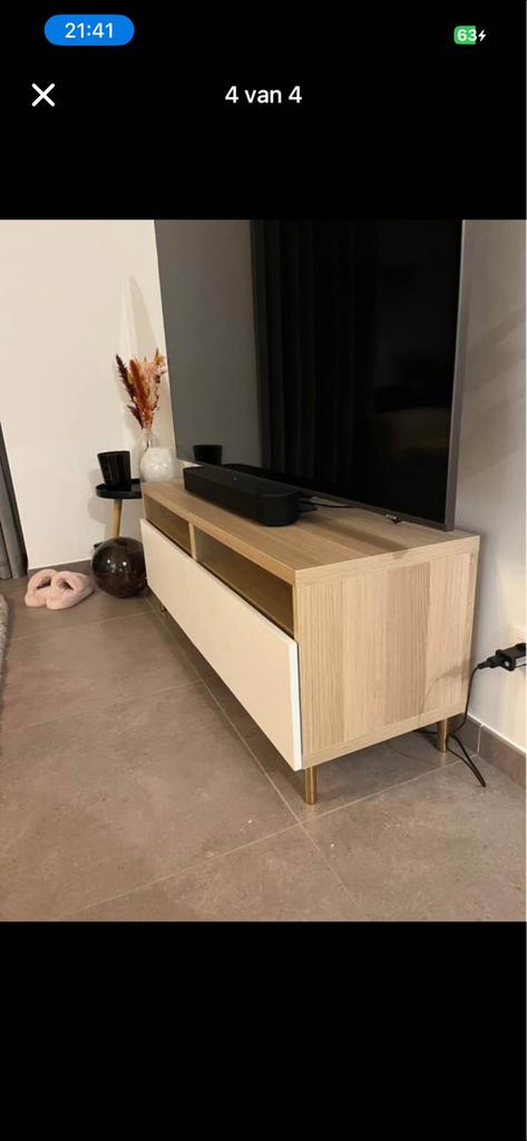 Tv meubel L120 x B40, Ophalen, Zo goed als nieuw