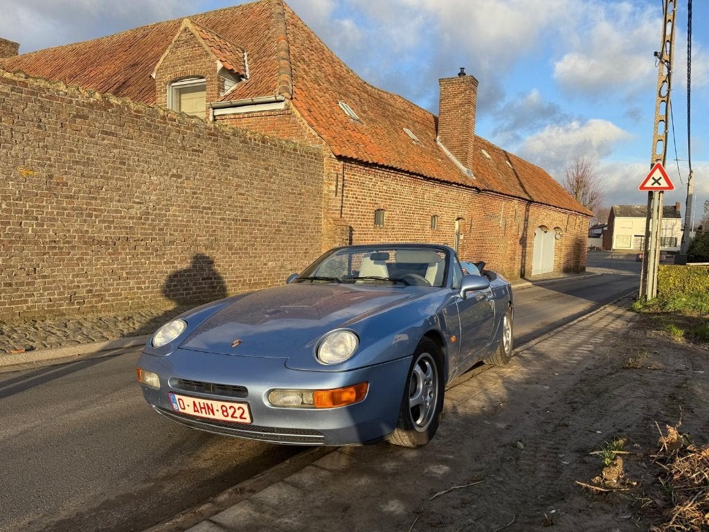 Porsche 968 cabriolet, Autos, Cuir, Achat, Cabriolet, Boîte manuelle