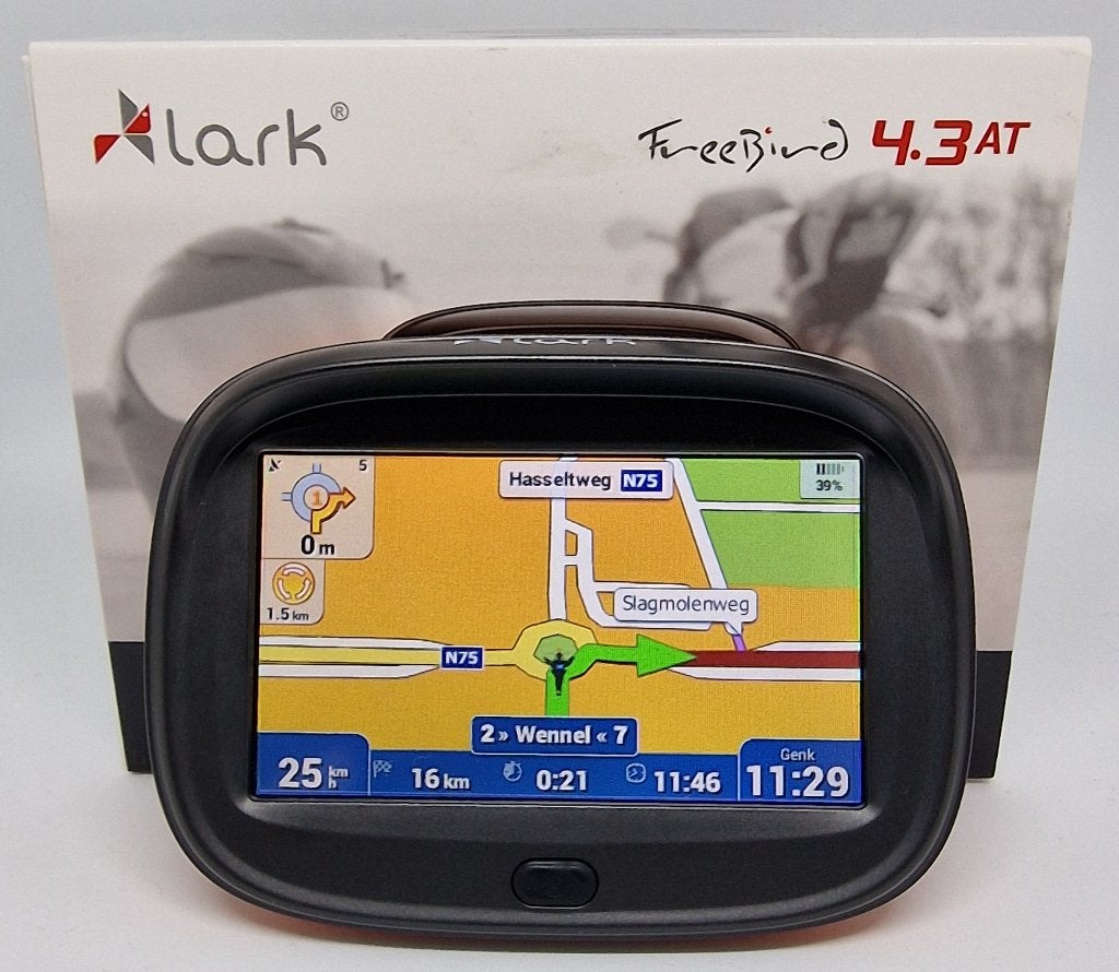 4.3” Waterdicht Motor GPS Navigatie–LARK FREEBIRD– BLUETOOTH, Neuf, Info@drktech.be, Enlèvement ou Envoi, Oosterwennel 35 Genk