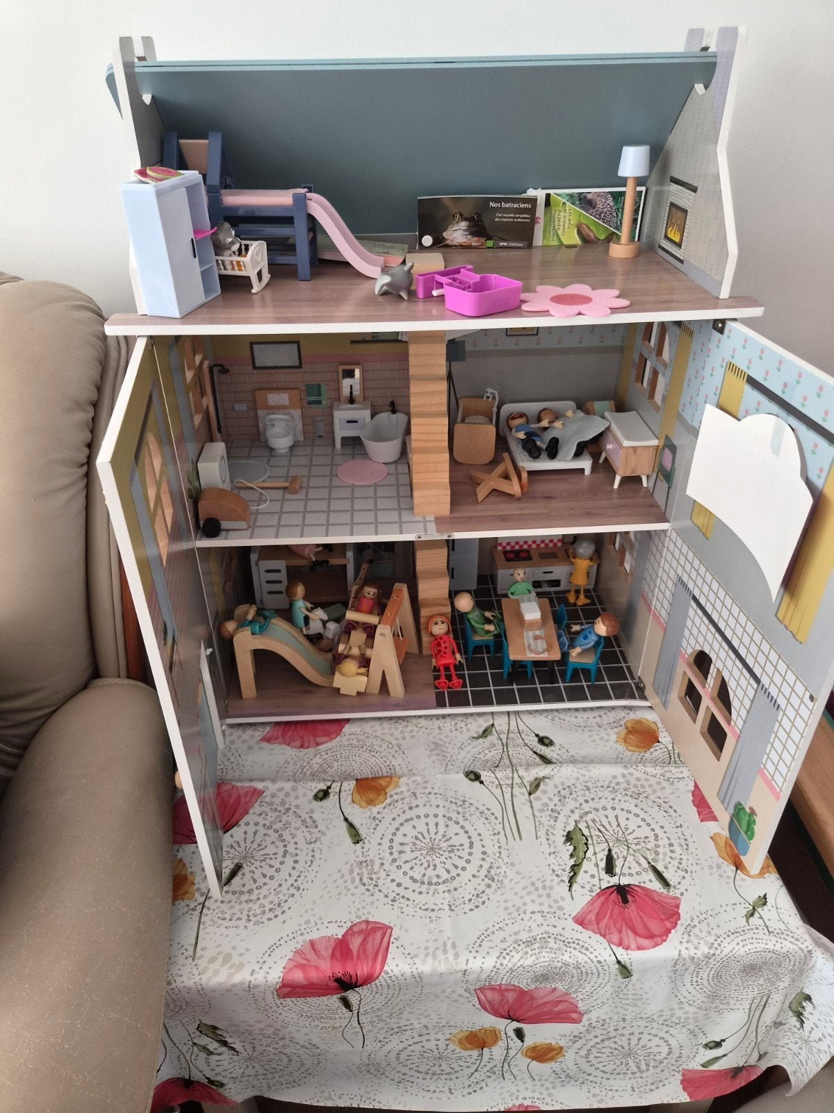 Maison en bois + accessoires, Enlèvement, Accessoires