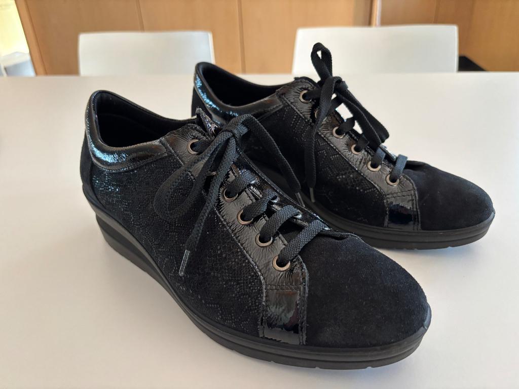HUSH PUPPIES ZWARTE SNEAKERS//M41, Kleding | Dames, Zwart, Nieuw, Ophalen of Verzenden, Sneakers